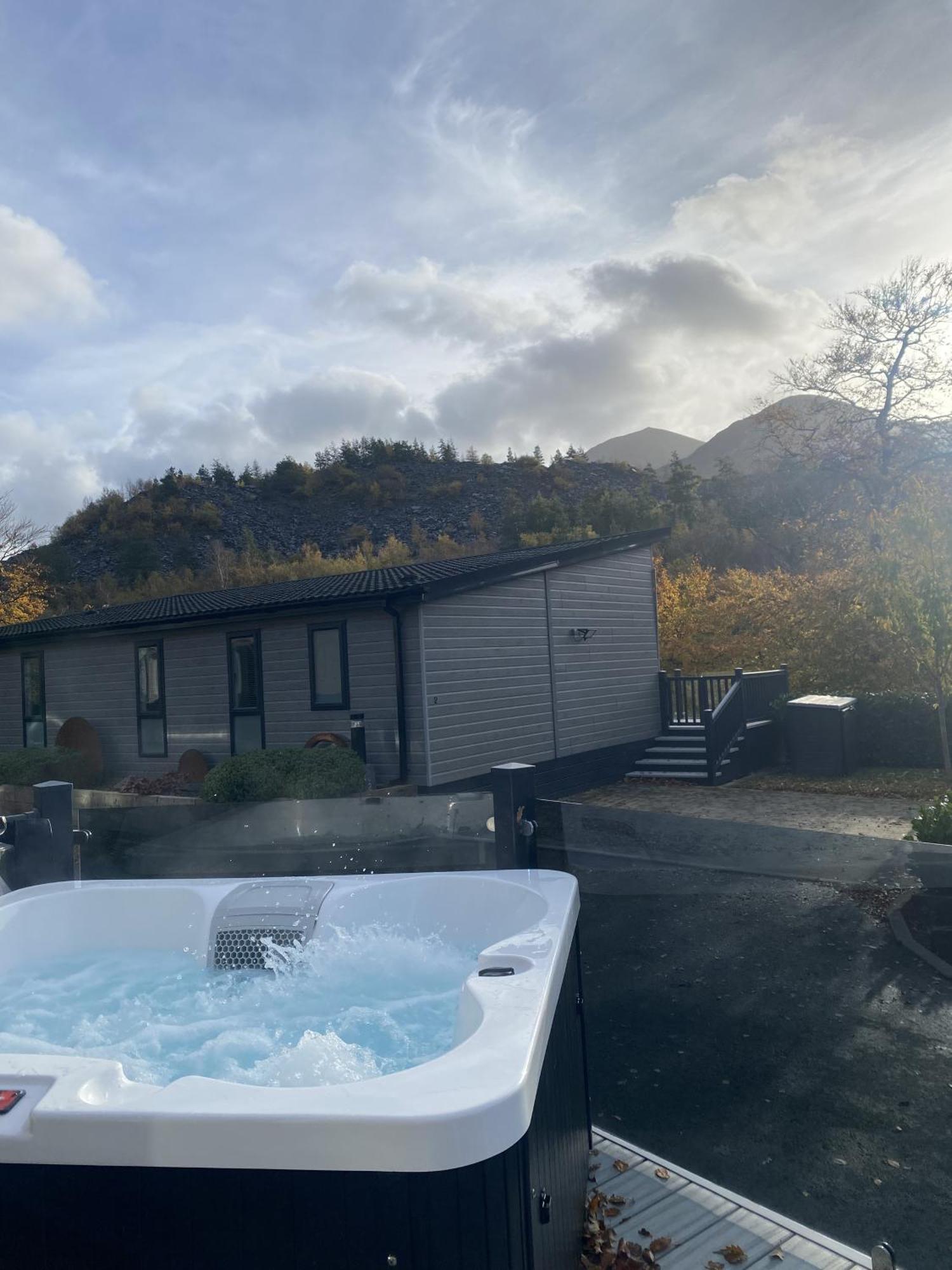 Sl06 - Idwal Lodge With Hot Tub Bangor Eksteriør billede